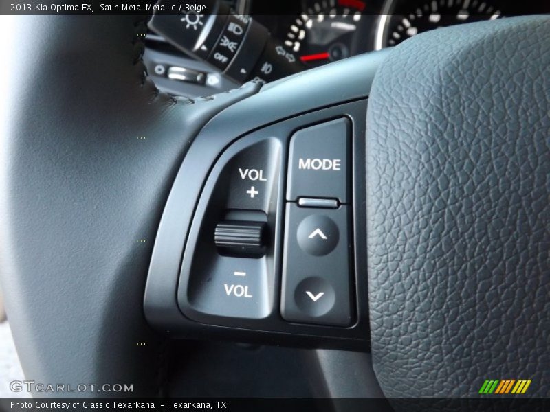 Satin Metal Metallic / Beige 2013 Kia Optima EX