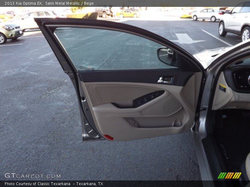 Satin Metal Metallic / Beige 2013 Kia Optima EX