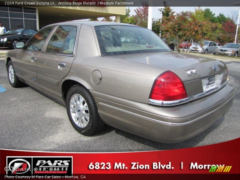 Arizona Beige Metallic / Medium Parchment 2004 Ford Crown Victoria LX