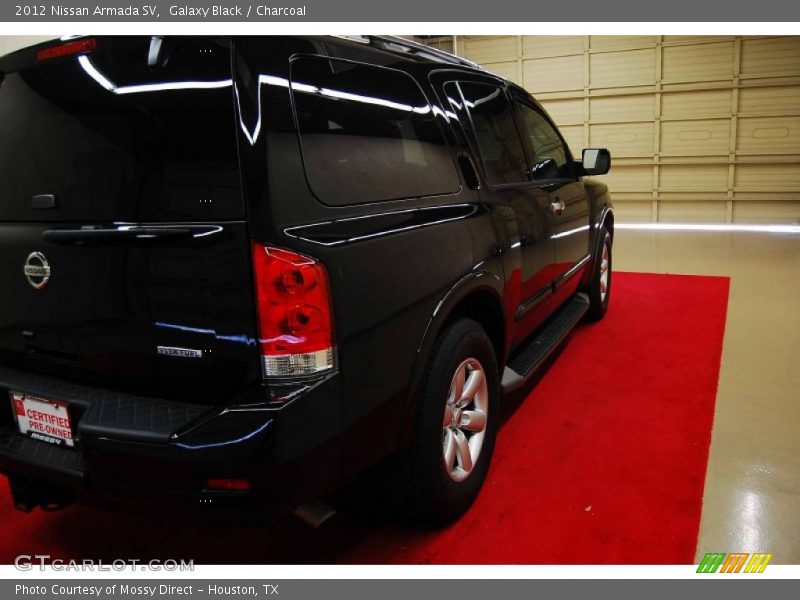 Galaxy Black / Charcoal 2012 Nissan Armada SV