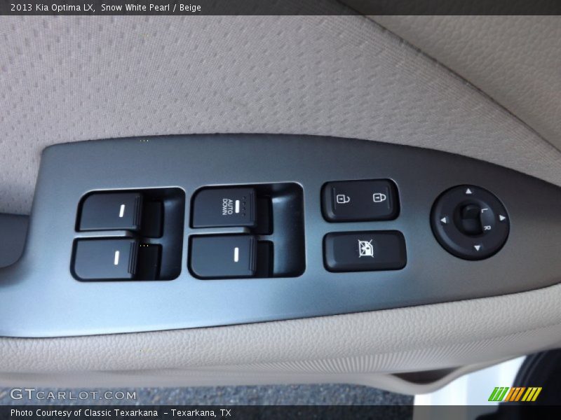 Snow White Pearl / Beige 2013 Kia Optima LX
