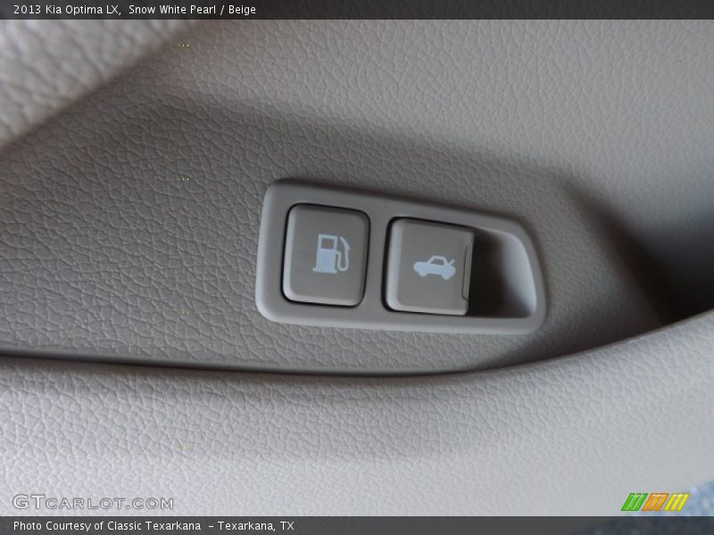 Snow White Pearl / Beige 2013 Kia Optima LX