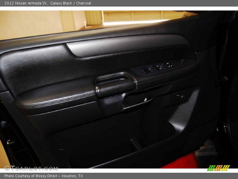 Galaxy Black / Charcoal 2012 Nissan Armada SV