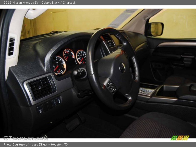 Galaxy Black / Charcoal 2012 Nissan Armada SV