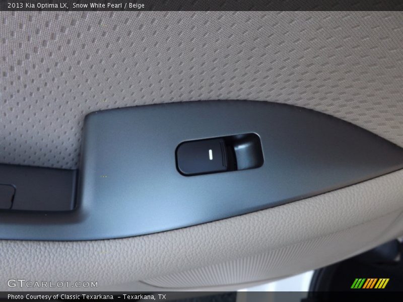Snow White Pearl / Beige 2013 Kia Optima LX
