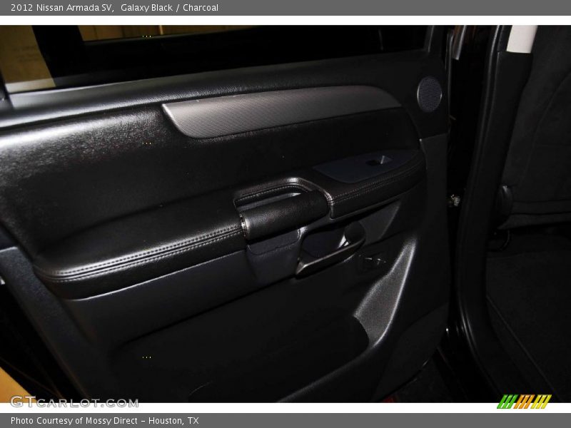 Galaxy Black / Charcoal 2012 Nissan Armada SV