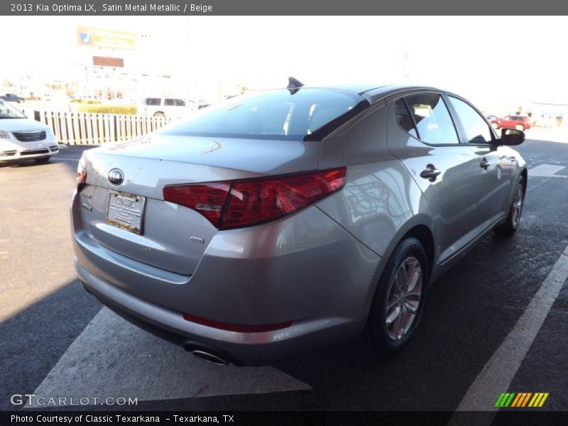 Satin Metal Metallic / Beige 2013 Kia Optima LX
