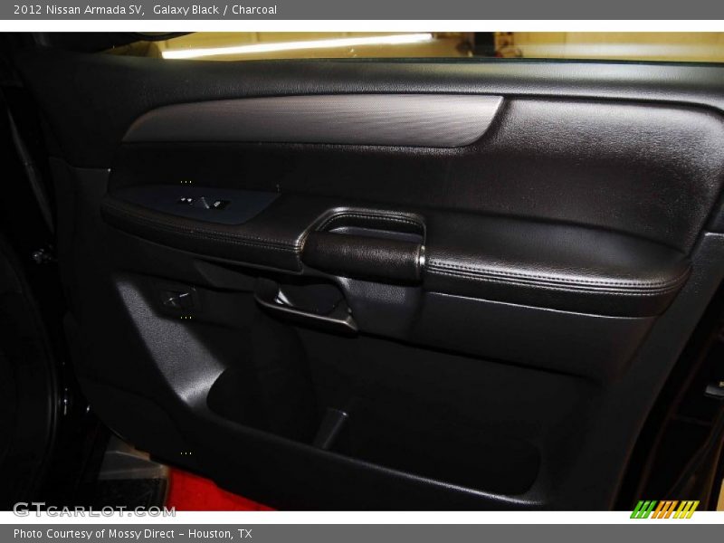 Galaxy Black / Charcoal 2012 Nissan Armada SV