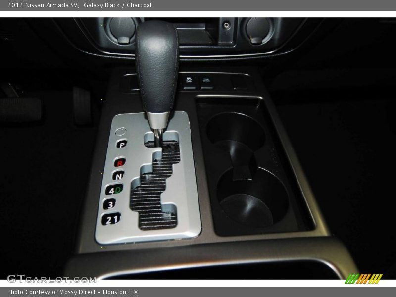Galaxy Black / Charcoal 2012 Nissan Armada SV