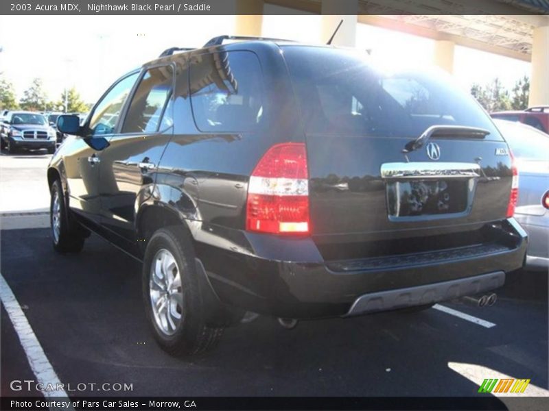 Nighthawk Black Pearl / Saddle 2003 Acura MDX