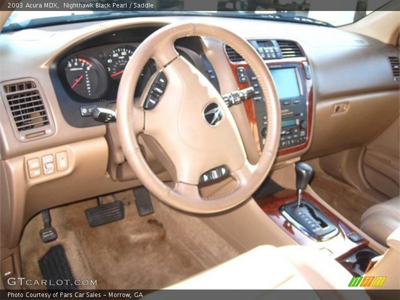 Nighthawk Black Pearl / Saddle 2003 Acura MDX