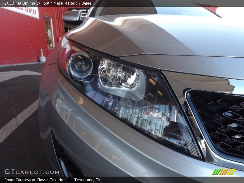 Satin Metal Metallic / Beige 2013 Kia Optima LX