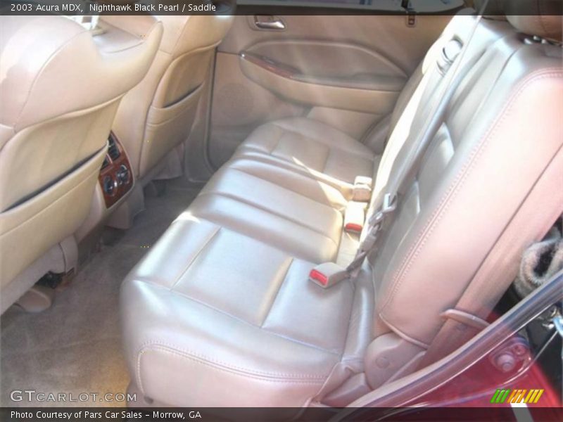 Nighthawk Black Pearl / Saddle 2003 Acura MDX