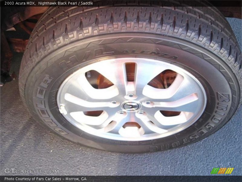 Nighthawk Black Pearl / Saddle 2003 Acura MDX