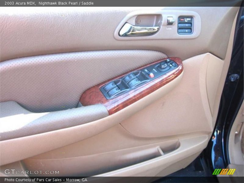 Nighthawk Black Pearl / Saddle 2003 Acura MDX