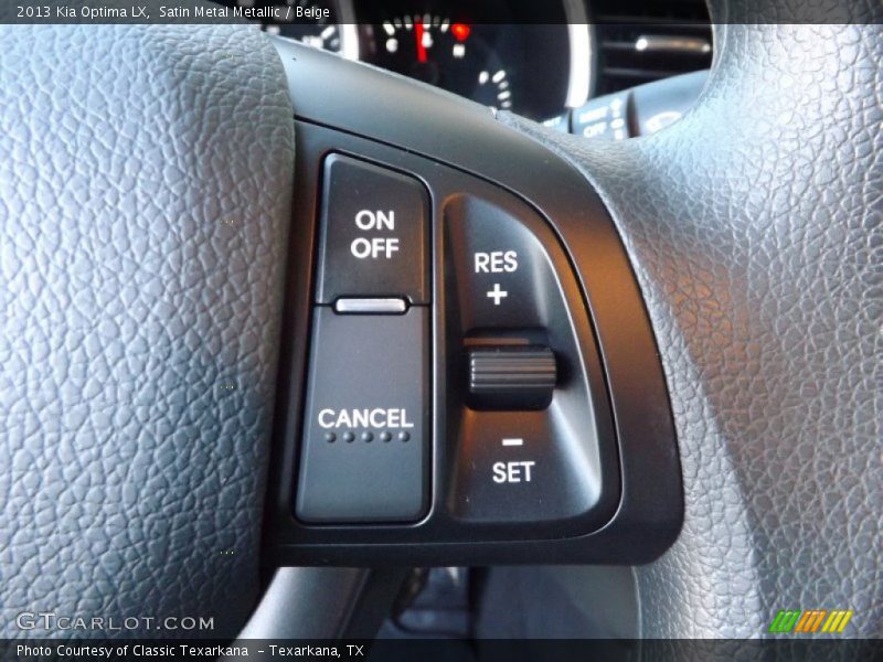 Satin Metal Metallic / Beige 2013 Kia Optima LX
