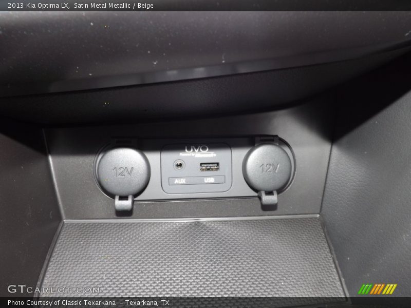 Satin Metal Metallic / Beige 2013 Kia Optima LX