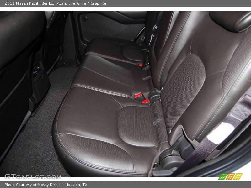 Avalanche White / Graphite 2012 Nissan Pathfinder LE