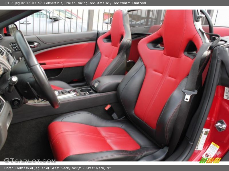 Front Seat of 2012 XK XKR-S Convertible