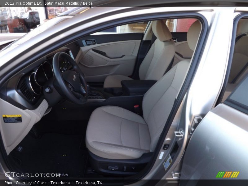 Satin Metal Metallic / Beige 2013 Kia Optima LX