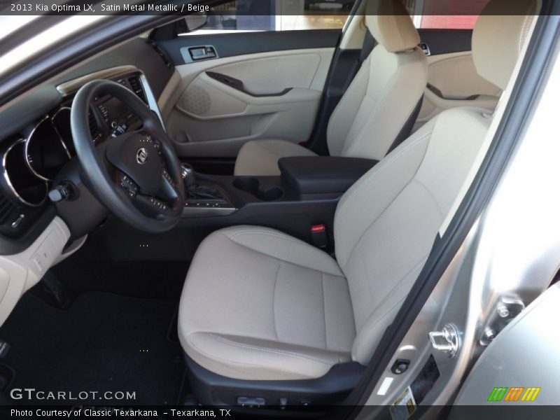 Satin Metal Metallic / Beige 2013 Kia Optima LX