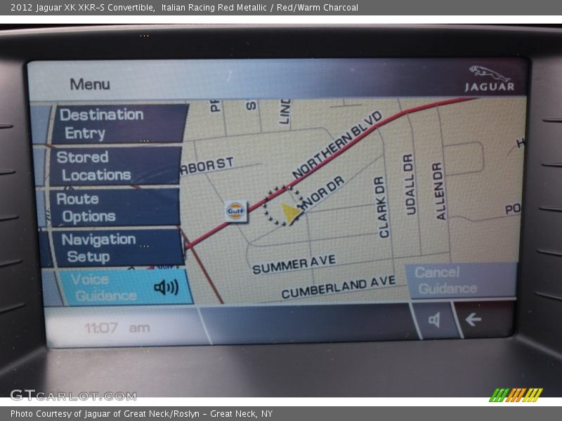 Navigation of 2012 XK XKR-S Convertible