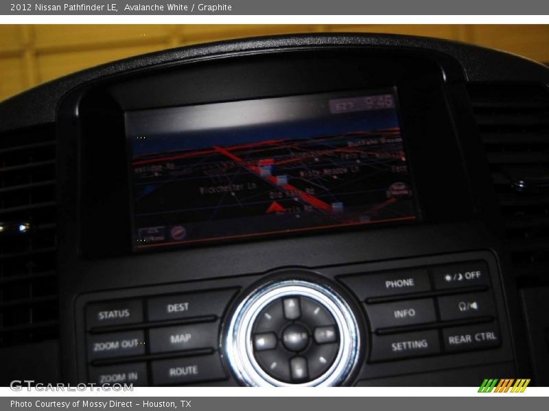 Avalanche White / Graphite 2012 Nissan Pathfinder LE