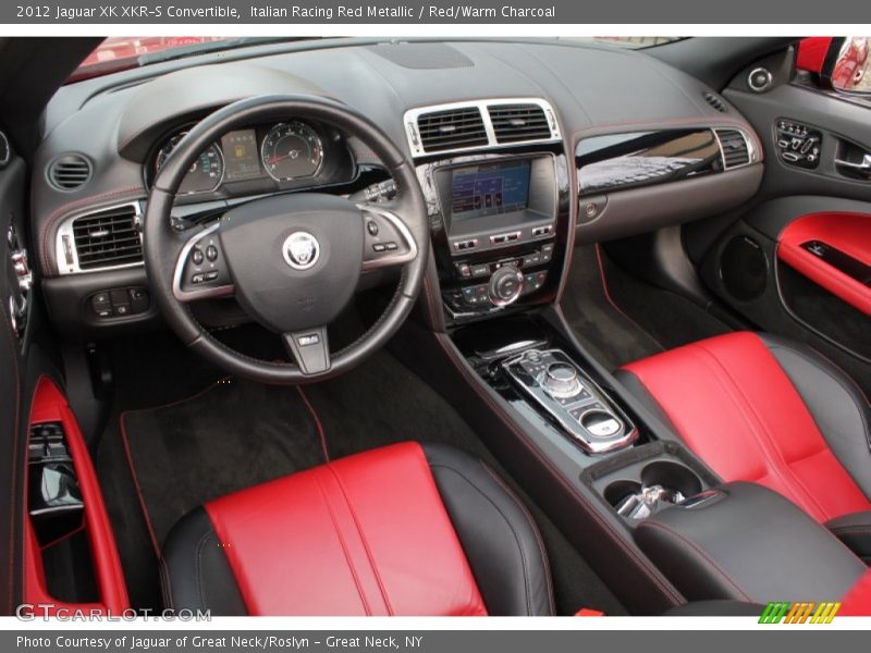 Red/Warm Charcoal Interior - 2012 XK XKR-S Convertible 