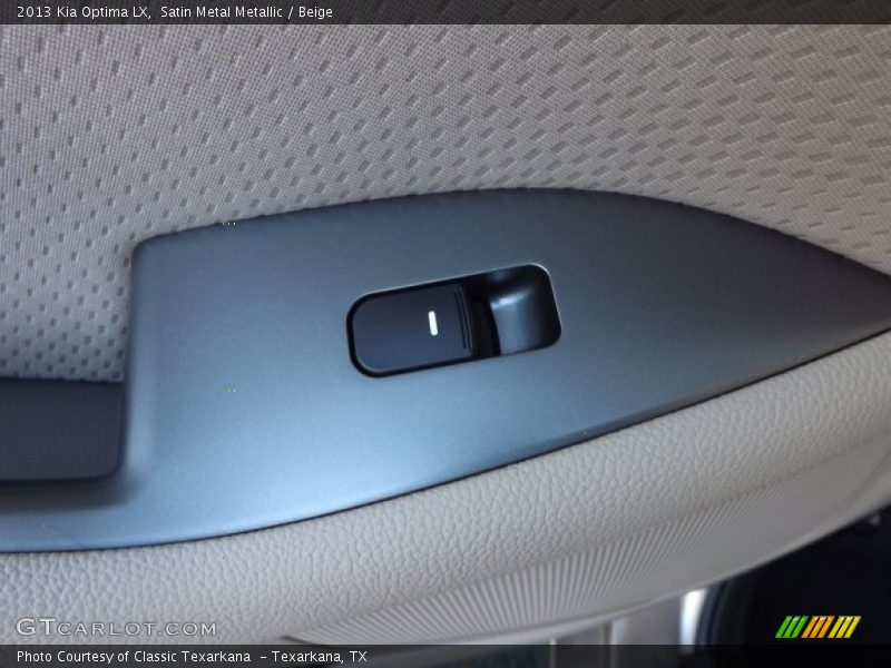 Satin Metal Metallic / Beige 2013 Kia Optima LX