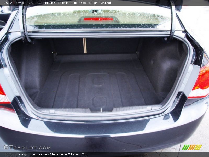 Black Granite Metallic / Cocoa/Light Neutral 2012 Chevrolet Cruze LT