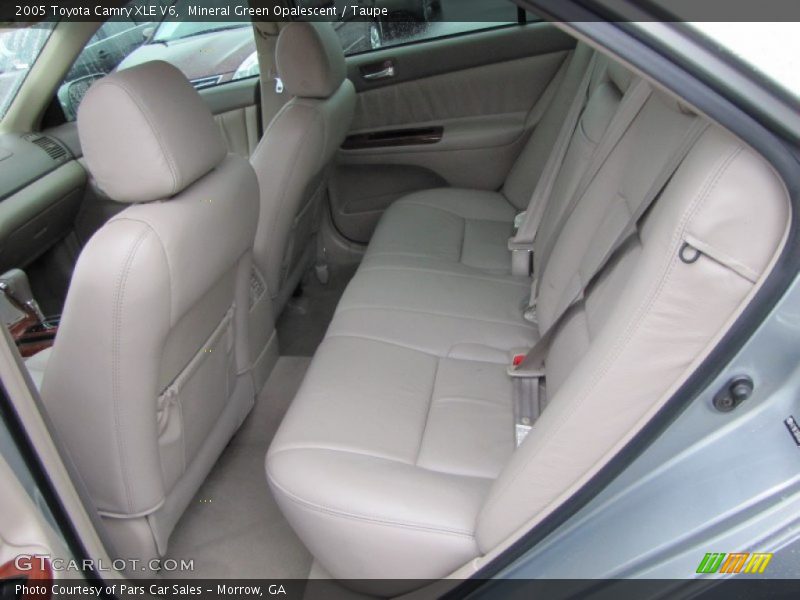Mineral Green Opalescent / Taupe 2005 Toyota Camry XLE V6