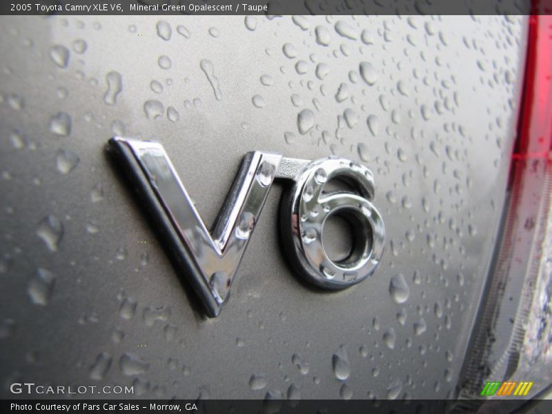 Mineral Green Opalescent / Taupe 2005 Toyota Camry XLE V6