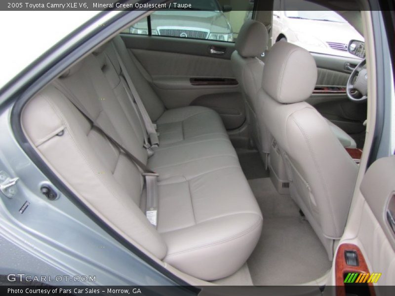 Mineral Green Opalescent / Taupe 2005 Toyota Camry XLE V6