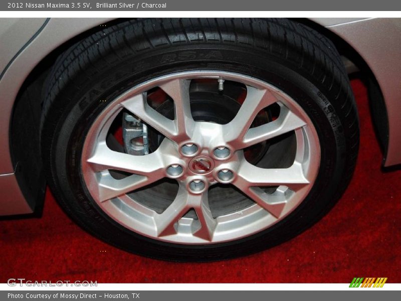 Brilliant Silver / Charcoal 2012 Nissan Maxima 3.5 SV