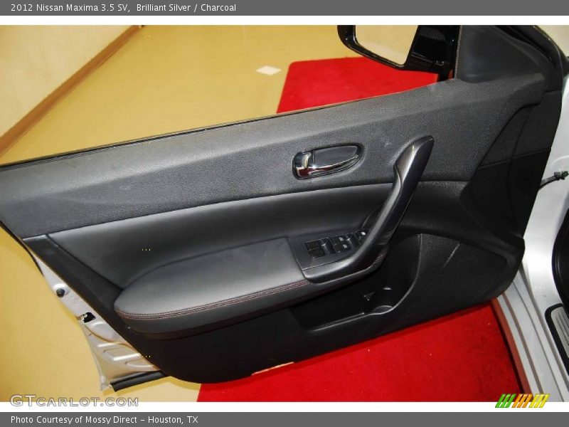 Brilliant Silver / Charcoal 2012 Nissan Maxima 3.5 SV