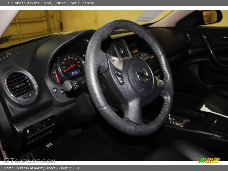 Brilliant Silver / Charcoal 2012 Nissan Maxima 3.5 SV