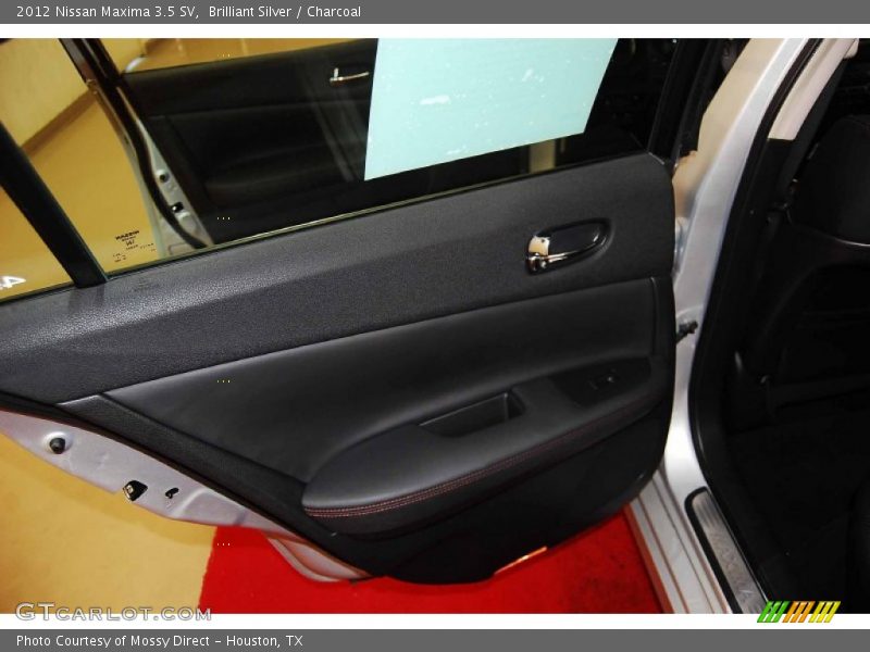Brilliant Silver / Charcoal 2012 Nissan Maxima 3.5 SV