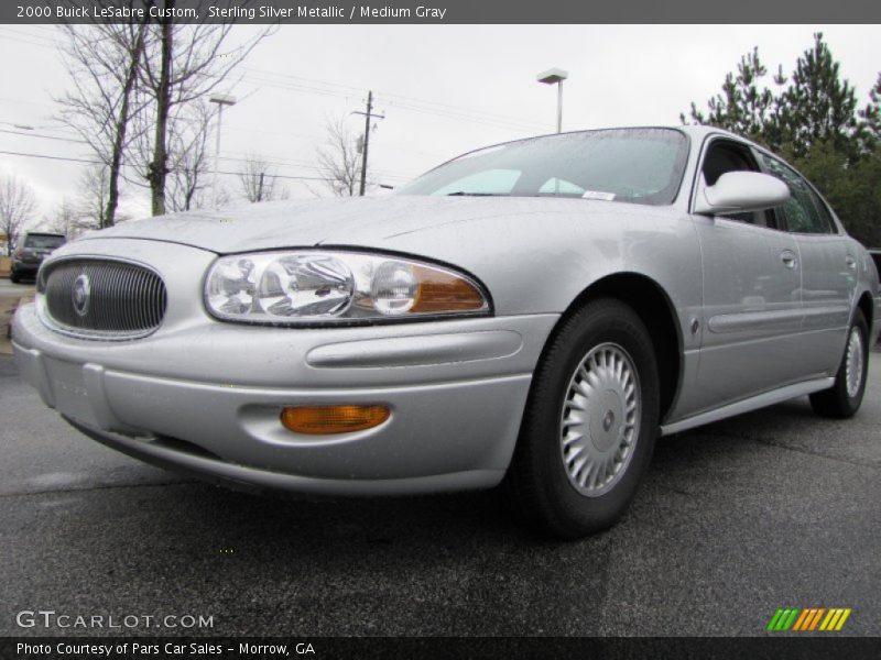 Sterling Silver Metallic / Medium Gray 2000 Buick LeSabre Custom