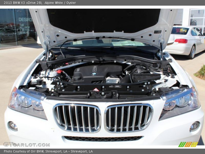 Alpine White / Oyster 2013 BMW X3 xDrive 28i