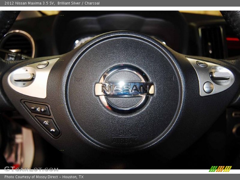 Brilliant Silver / Charcoal 2012 Nissan Maxima 3.5 SV