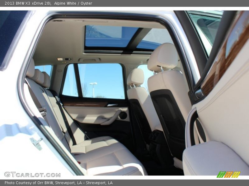 Alpine White / Oyster 2013 BMW X3 xDrive 28i