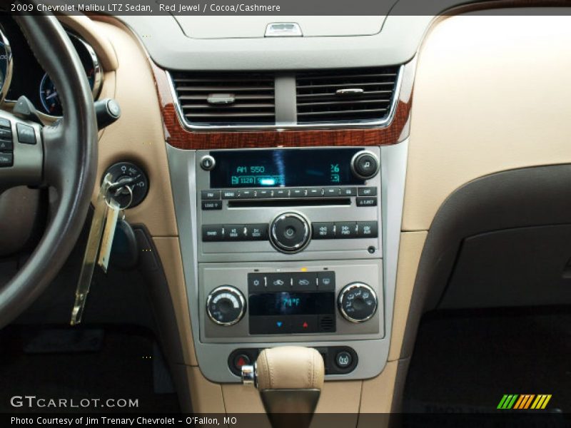 Red Jewel / Cocoa/Cashmere 2009 Chevrolet Malibu LTZ Sedan