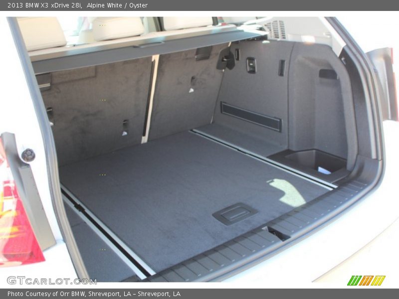 Alpine White / Oyster 2013 BMW X3 xDrive 28i
