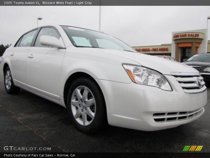 Blizzard White Pearl / Light Gray 2005 Toyota Avalon XL