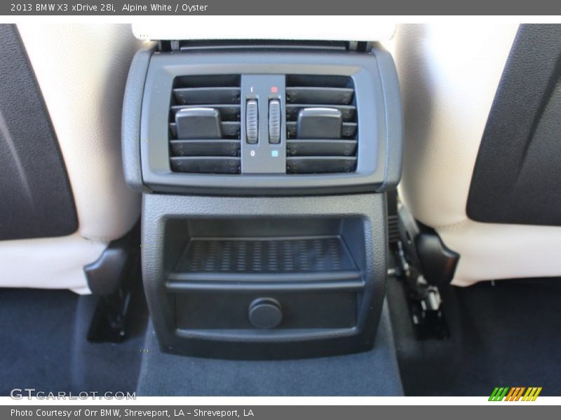 Alpine White / Oyster 2013 BMW X3 xDrive 28i