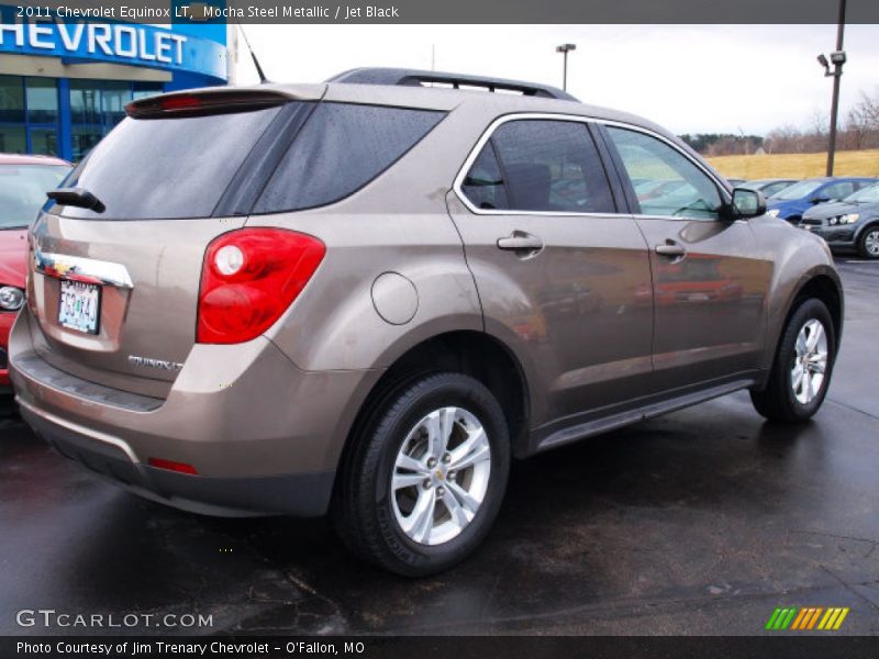 Mocha Steel Metallic / Jet Black 2011 Chevrolet Equinox LT