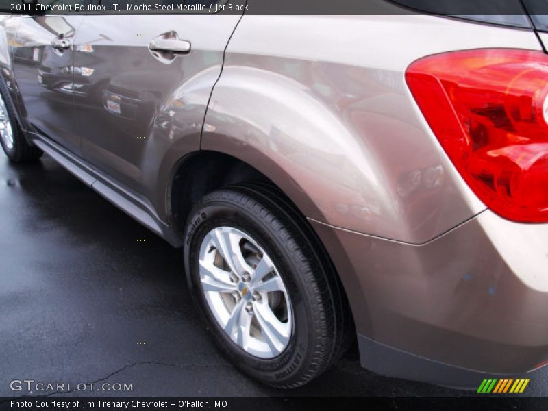 Mocha Steel Metallic / Jet Black 2011 Chevrolet Equinox LT