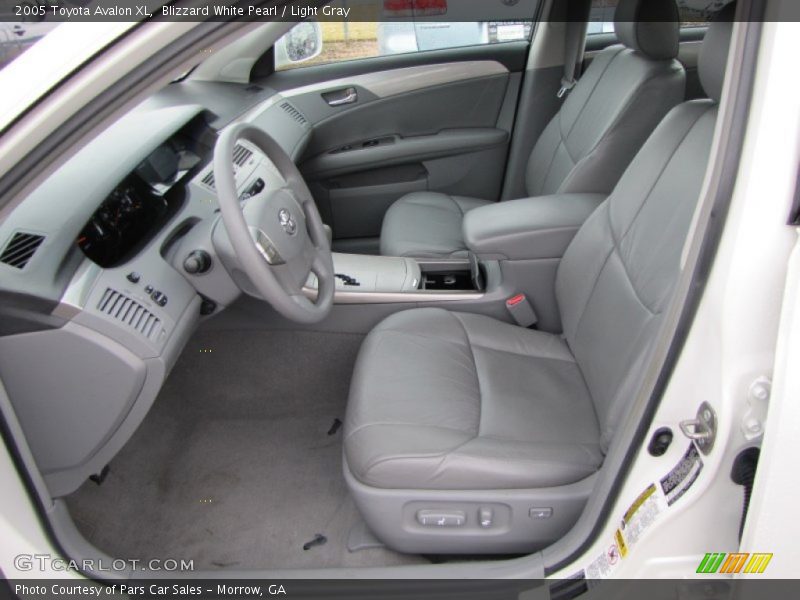 Blizzard White Pearl / Light Gray 2005 Toyota Avalon XL
