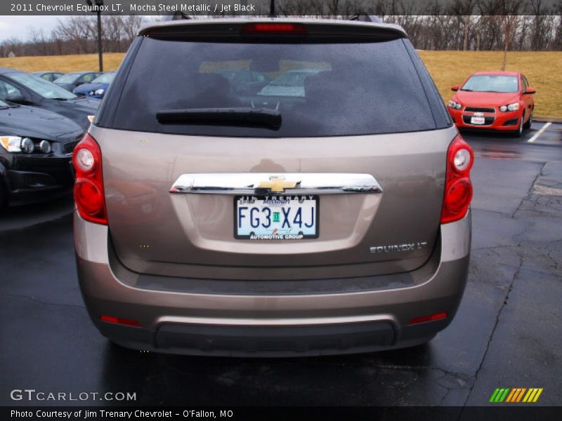 Mocha Steel Metallic / Jet Black 2011 Chevrolet Equinox LT