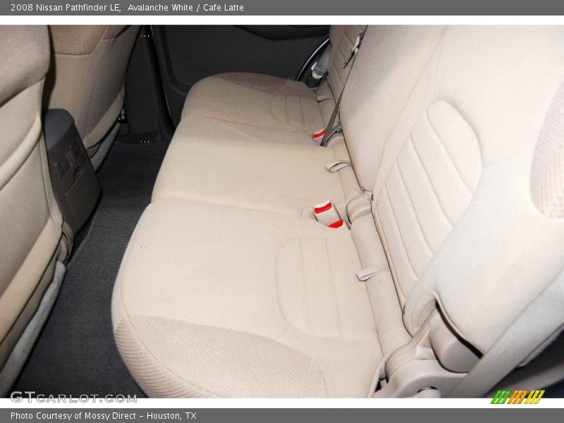 Avalanche White / Cafe Latte 2008 Nissan Pathfinder LE